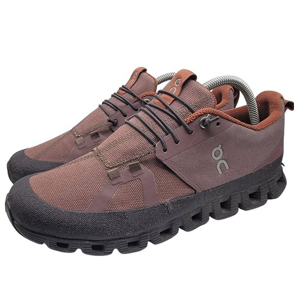 On Cloud Dip Womens 10 Athletic Running Shoes Low Top Reddish Comfort - Picture 4 of 12